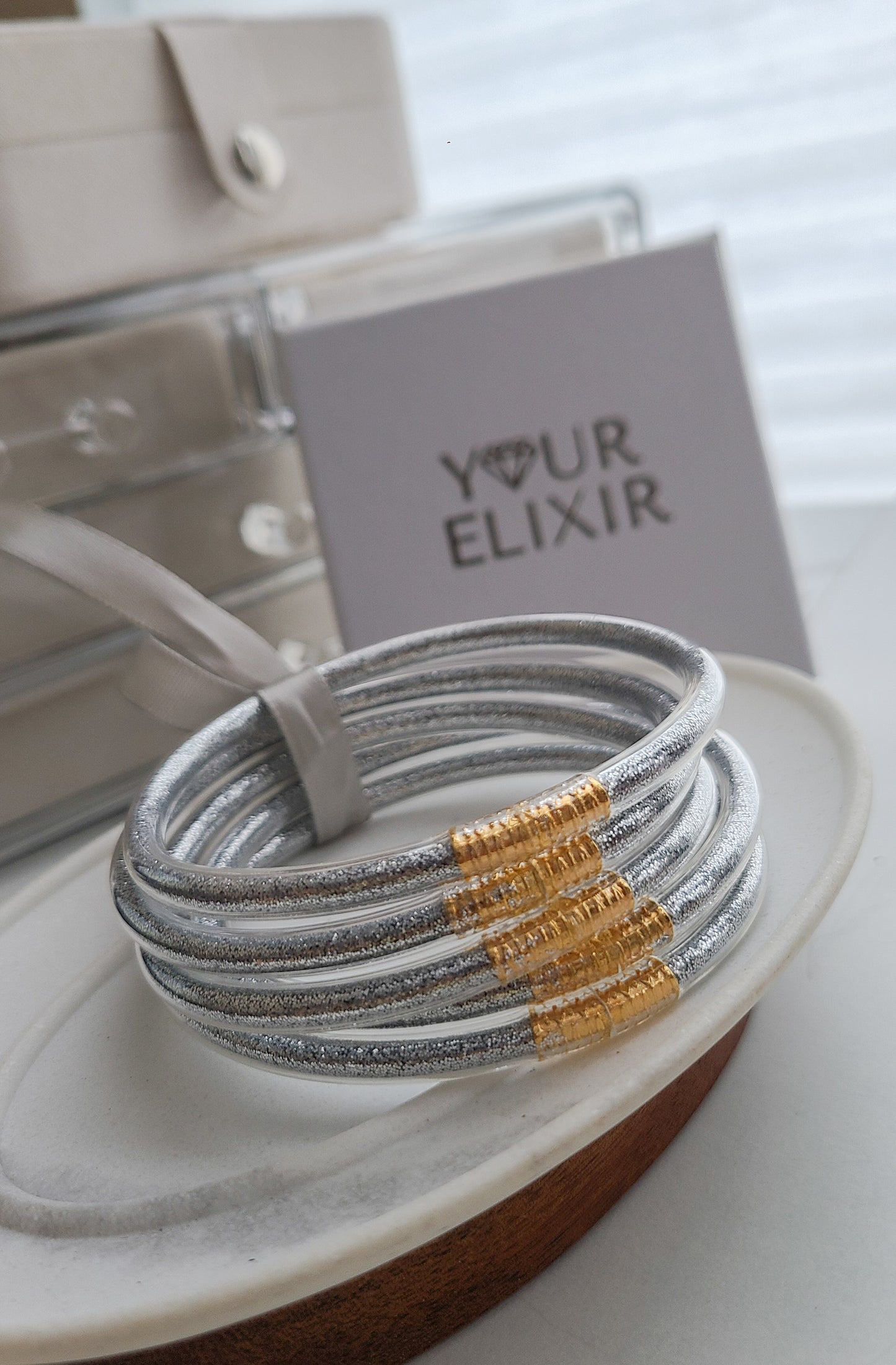 Classic Jelly Bangle Bracelets