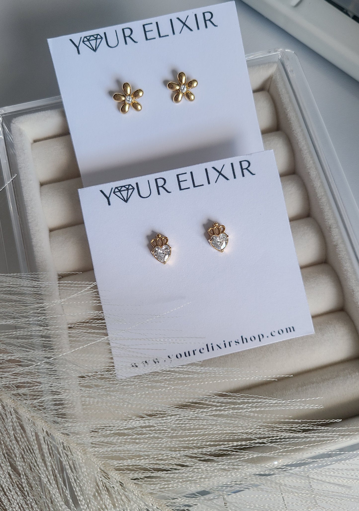 Garden Stud Earrings