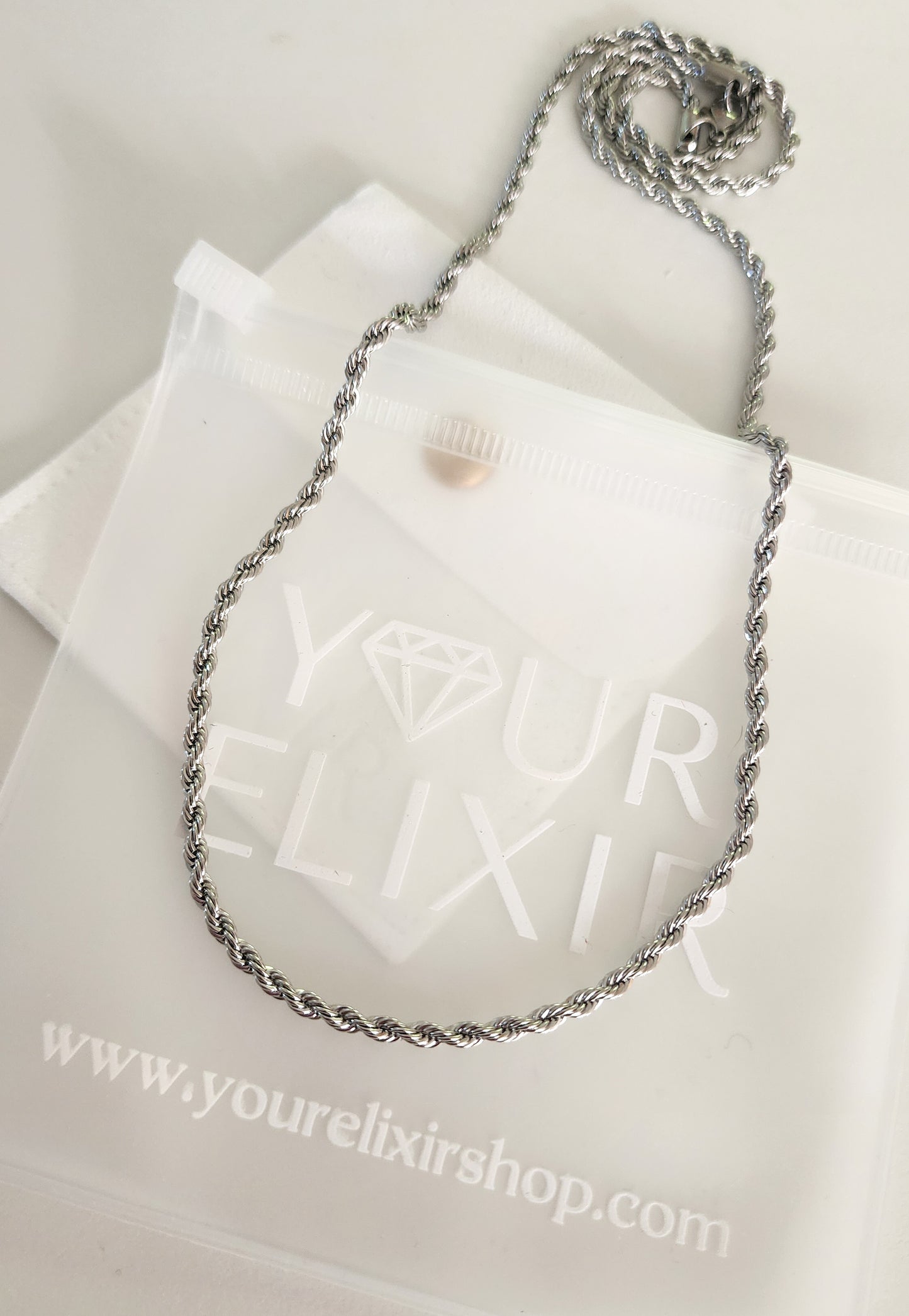 Unisex Anchor chain necklace