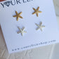 Starfish earrings