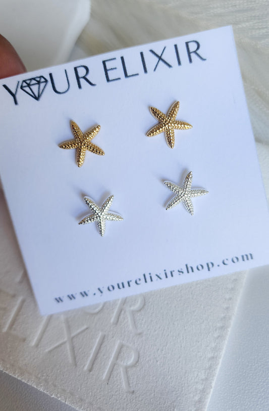 Starfish earrings