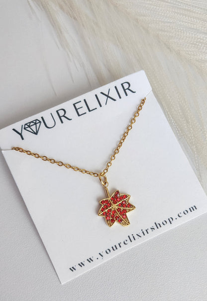 Maple 🍁 leaf necklace