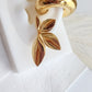 Greece golden earrings