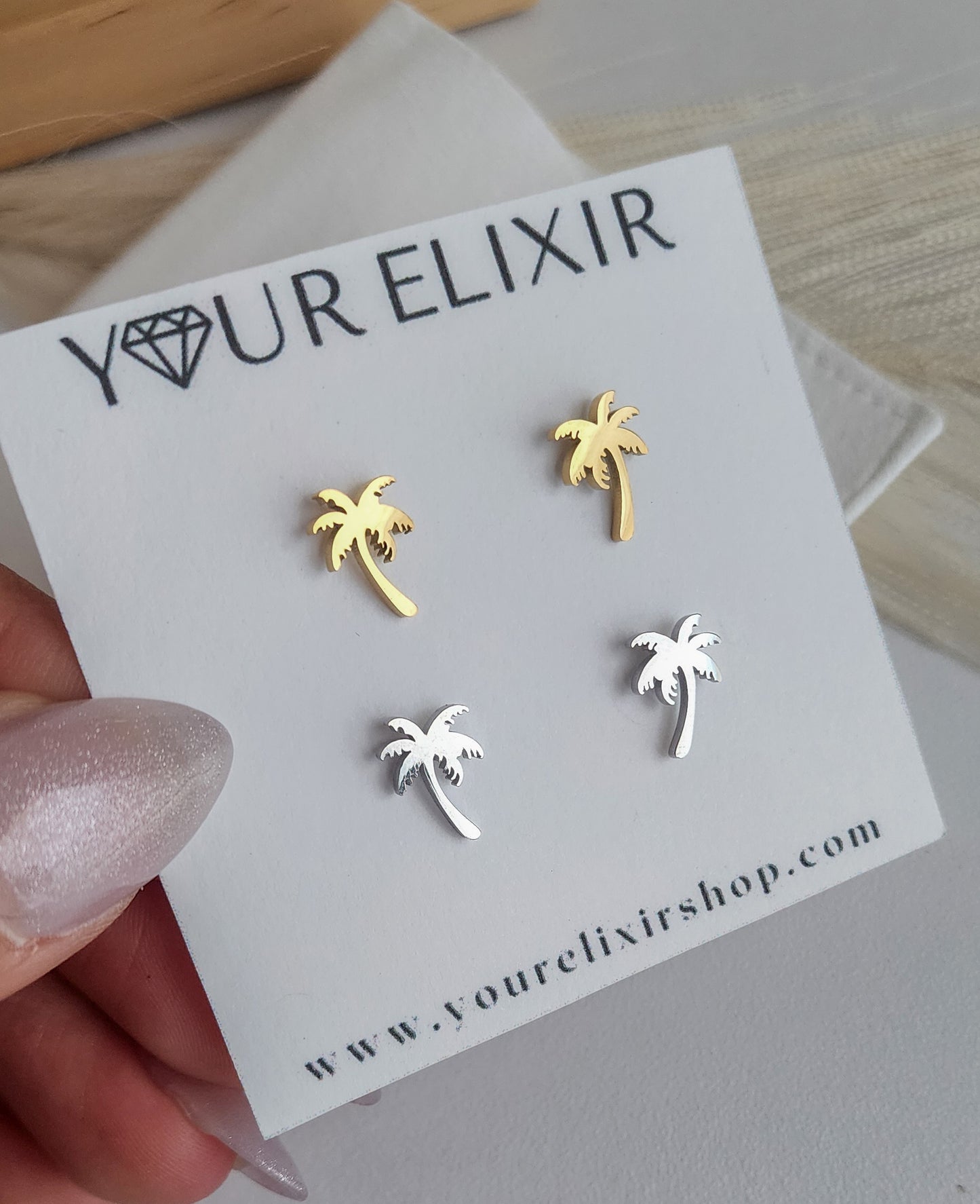 Palm tree 🌴 Stud Earrings