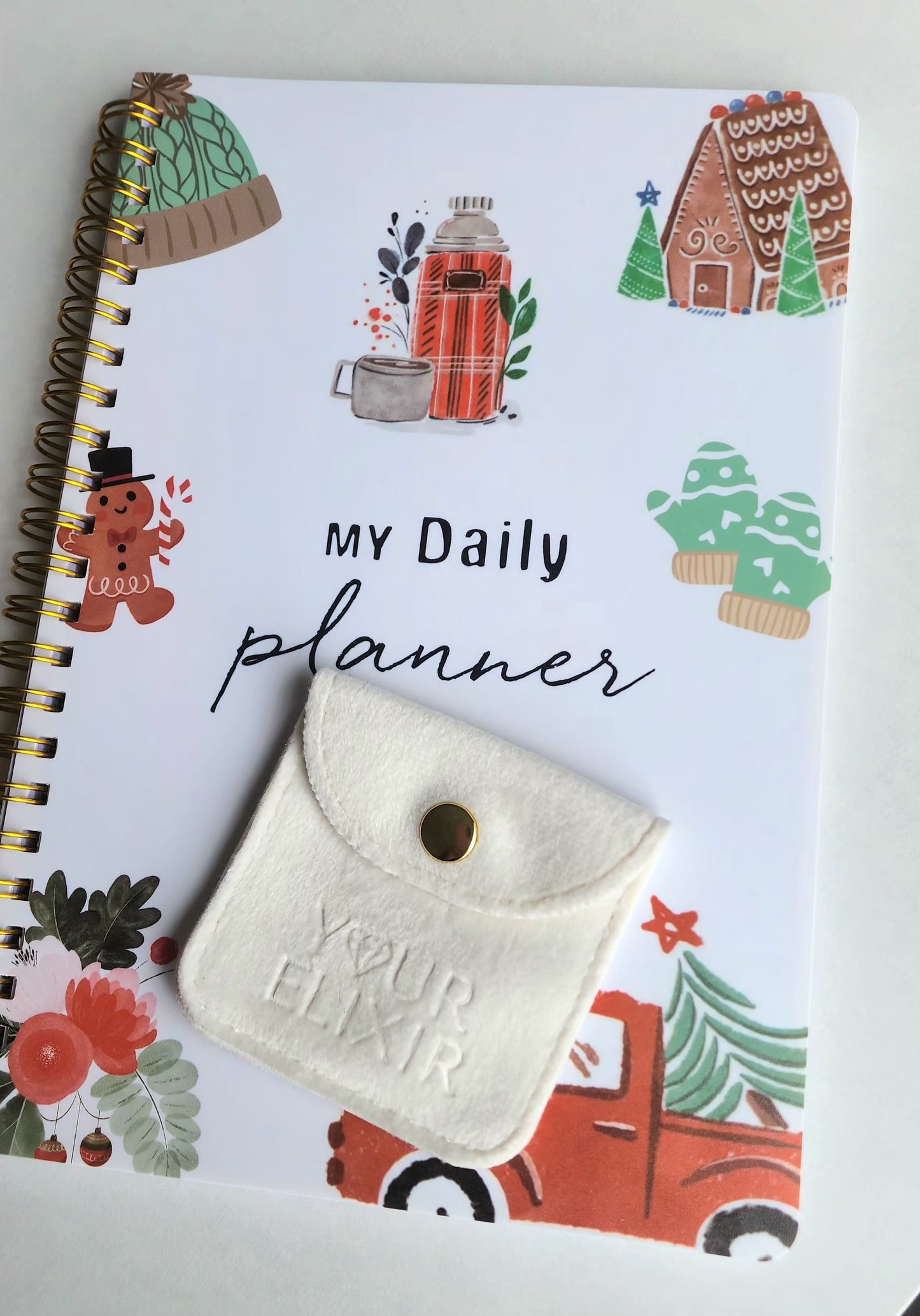 Daily planner & Surprise jewelry piece 🤍