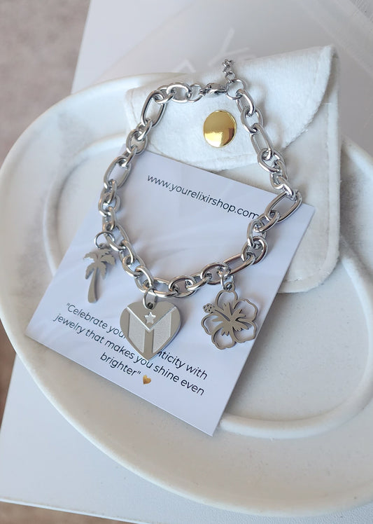 Mi isla Bracelet Silver