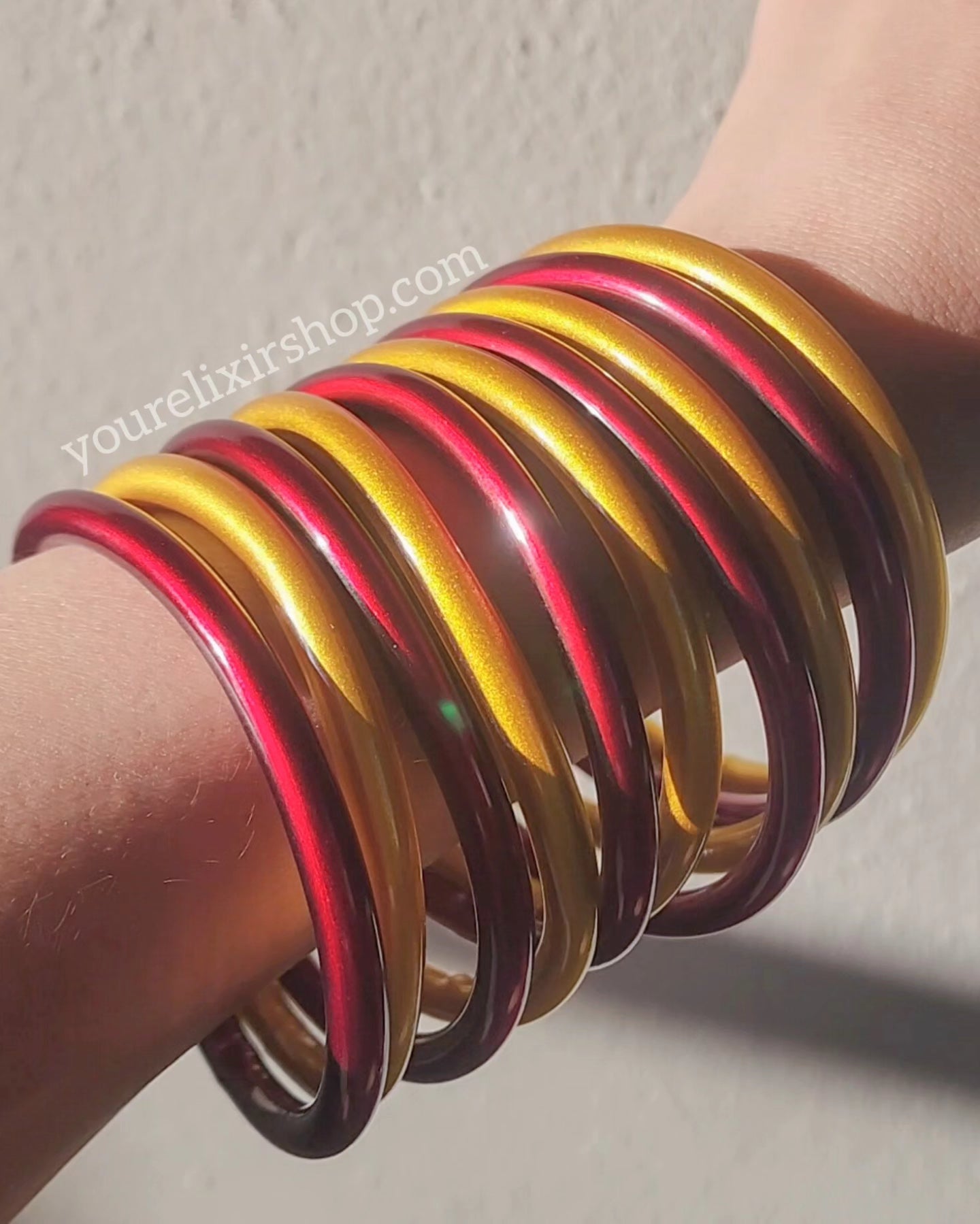 Matte Jelly Bangle Bracelets