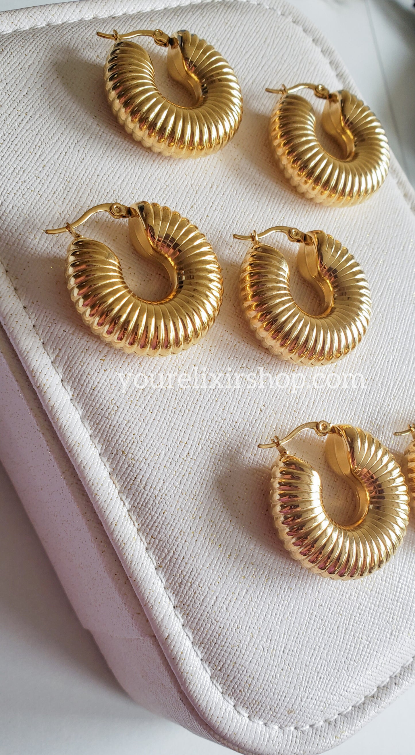 Mia hoops earrings