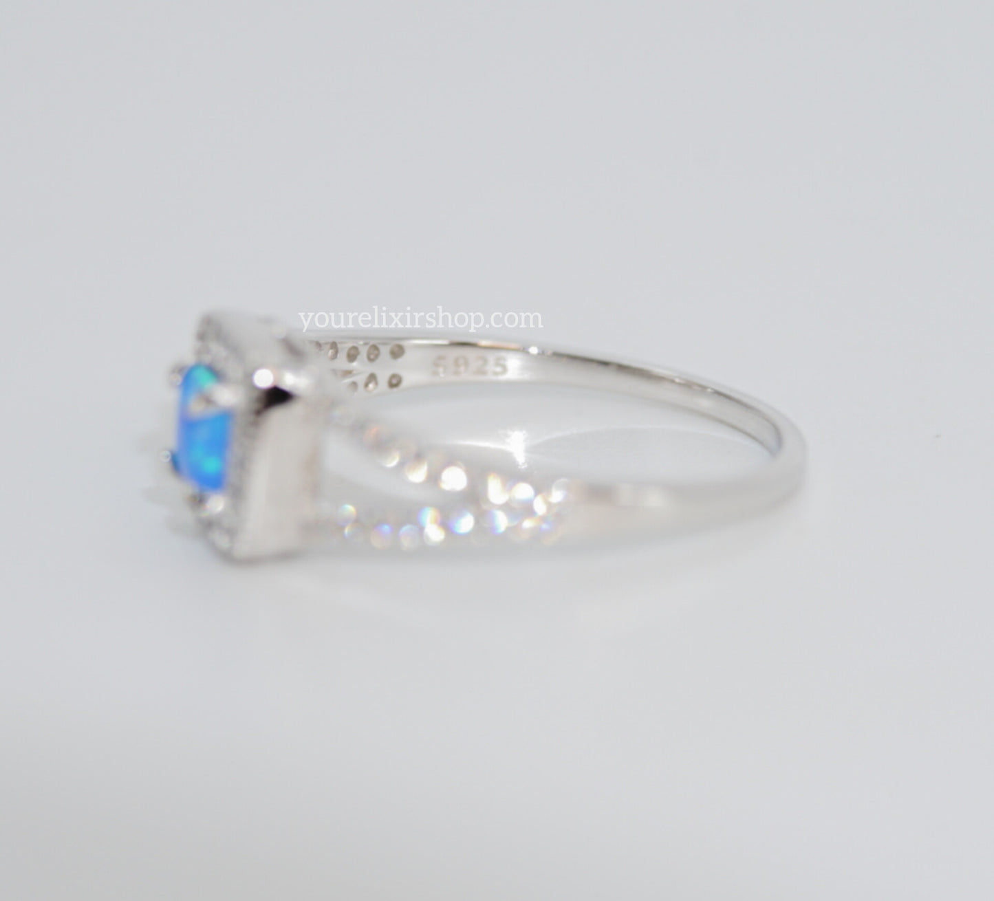 Sterling Silver Aqua Dreams Ring