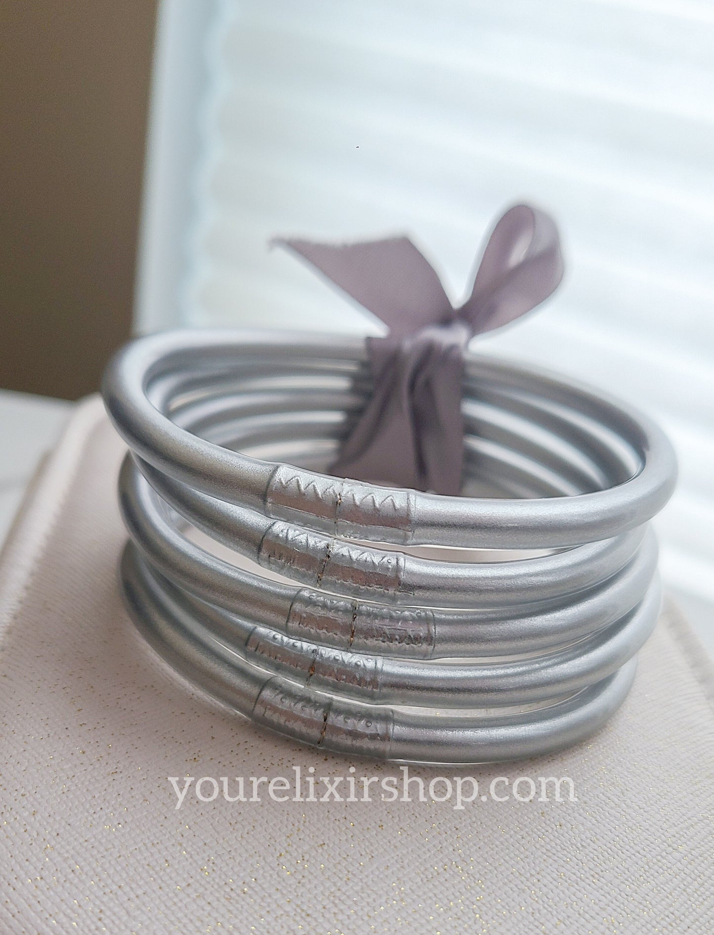 Matte Jelly Bangle Bracelets