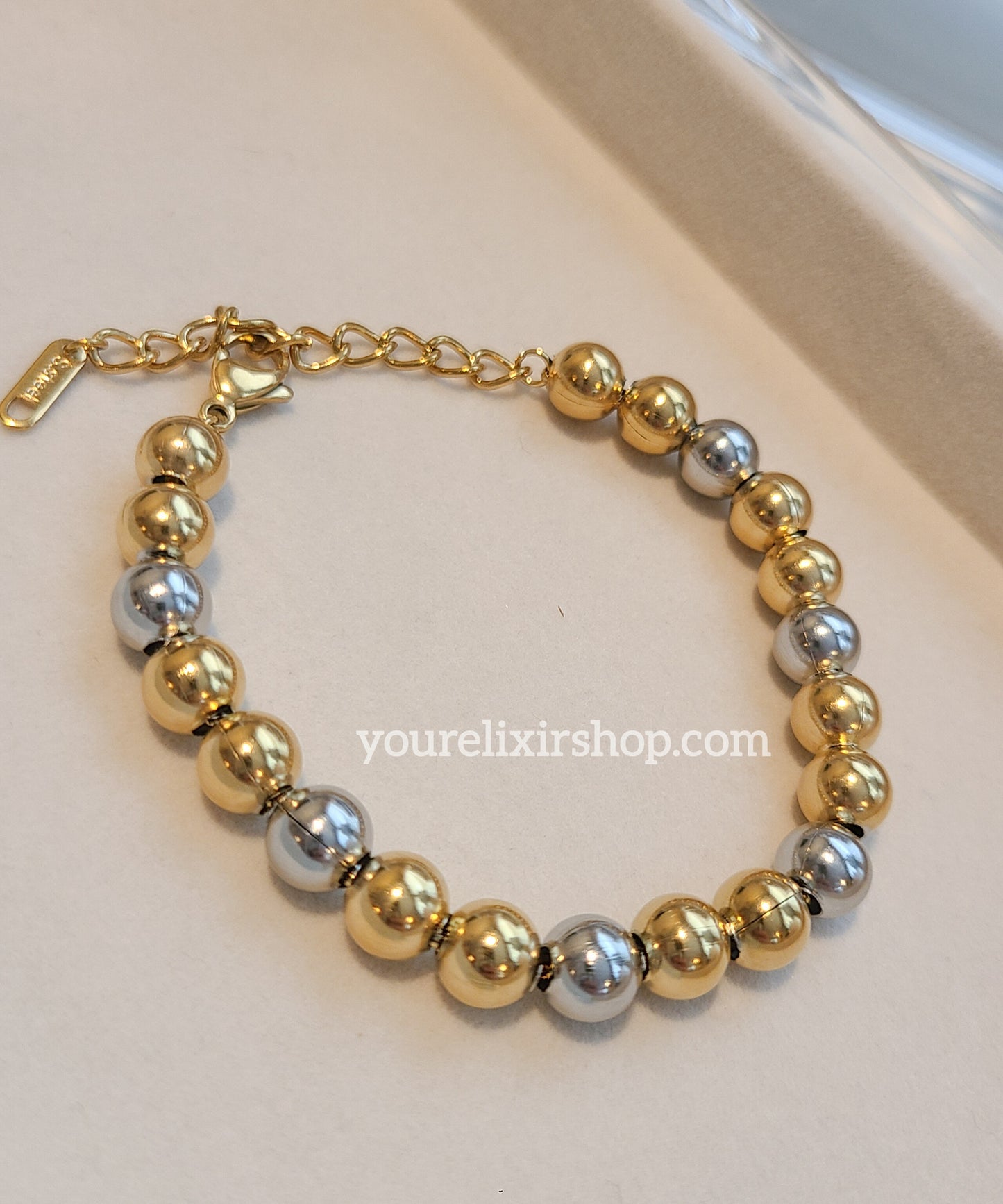 Juliette two tone bracelet