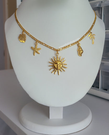 Sunshine Bliss charm Necklace