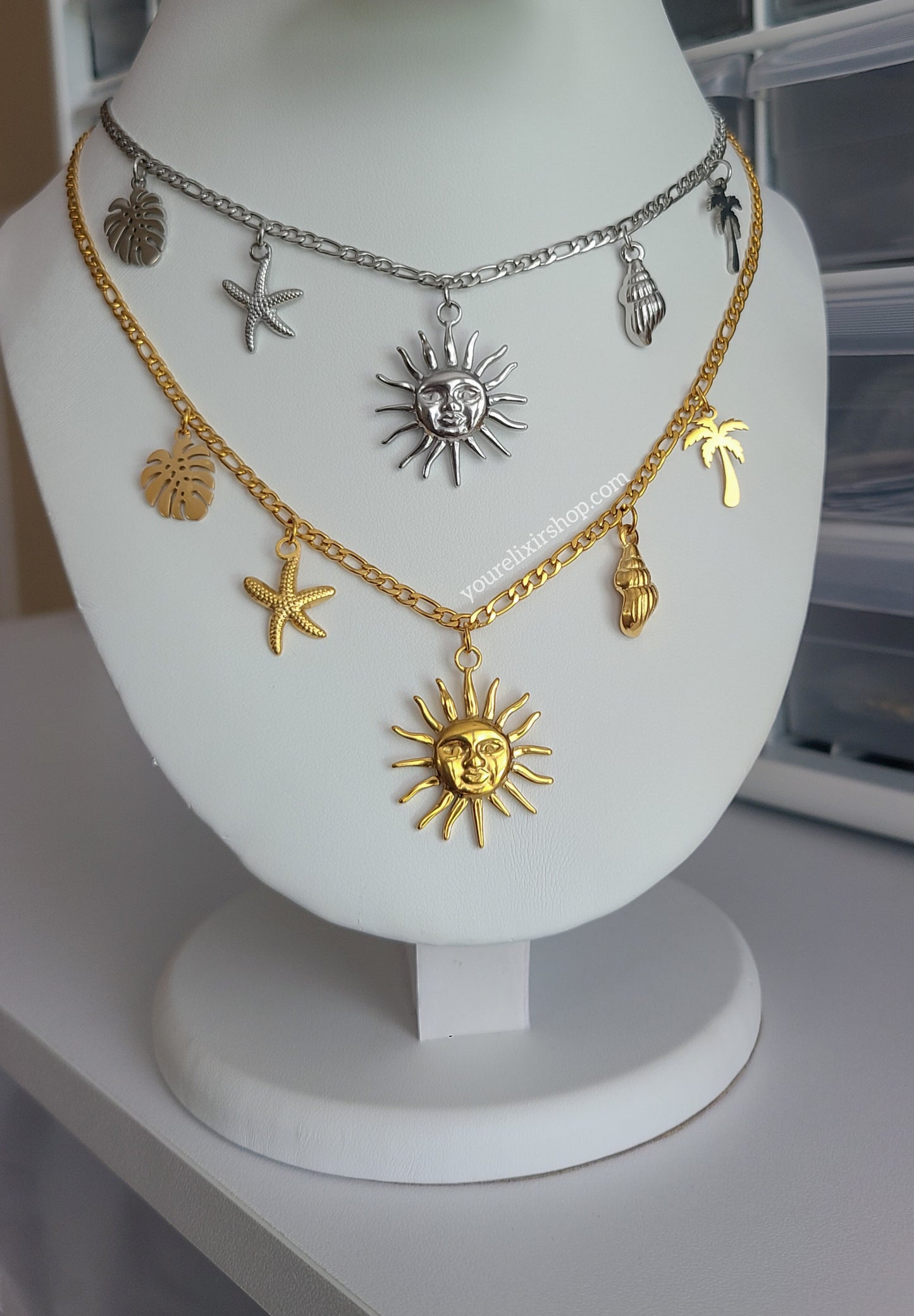 Sunshine Bliss charm Necklace