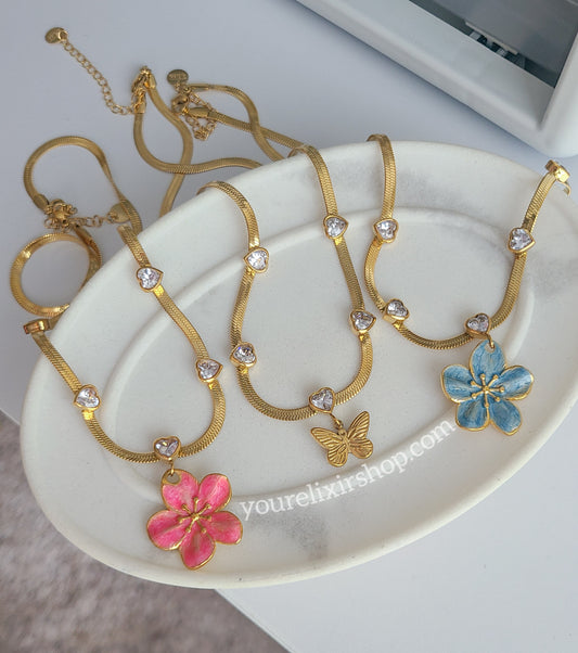 Floral Fantasy Necklace