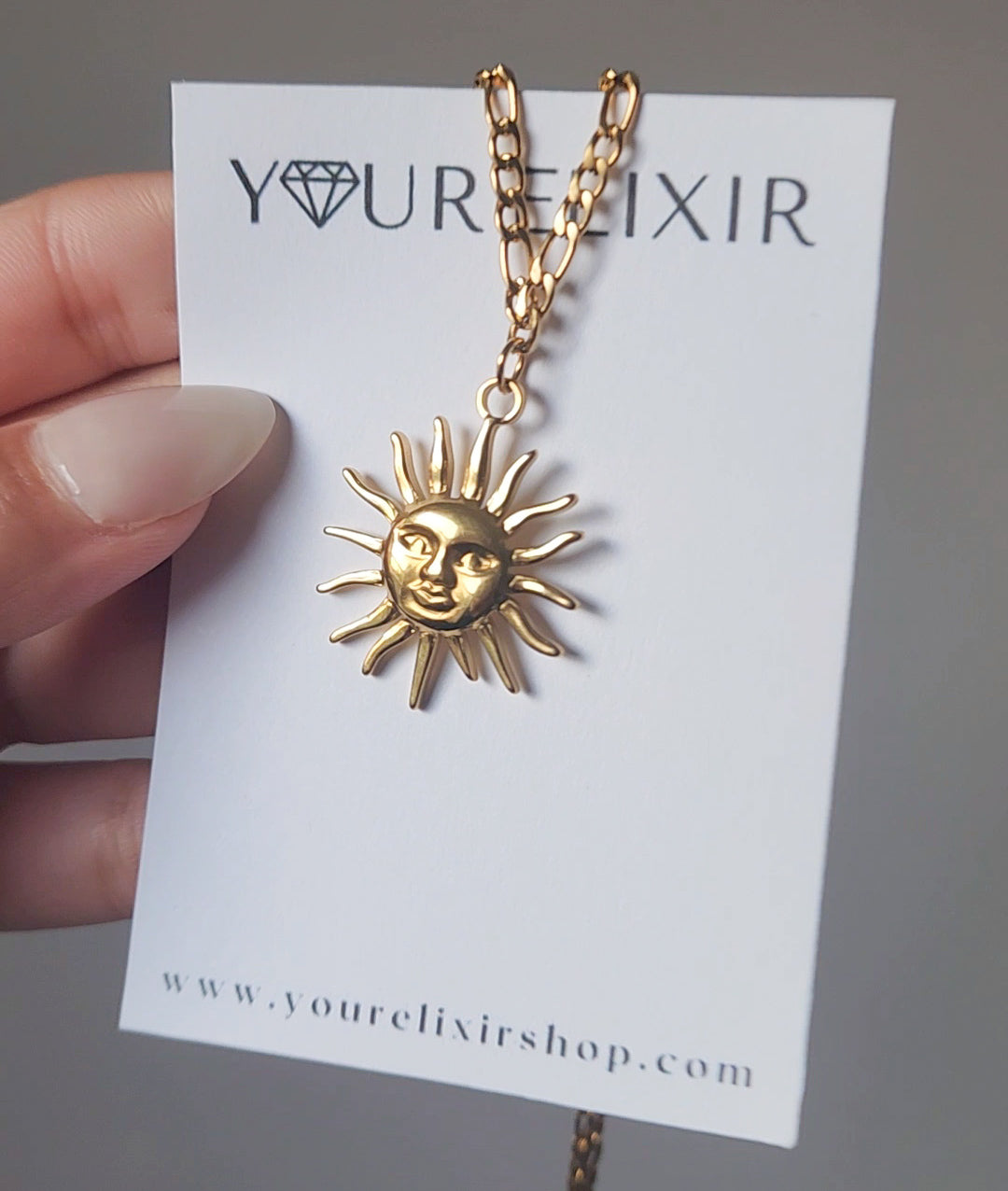 Sun Necklace