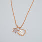 Sterling Silver Pearl Shell and Starfish Necklace