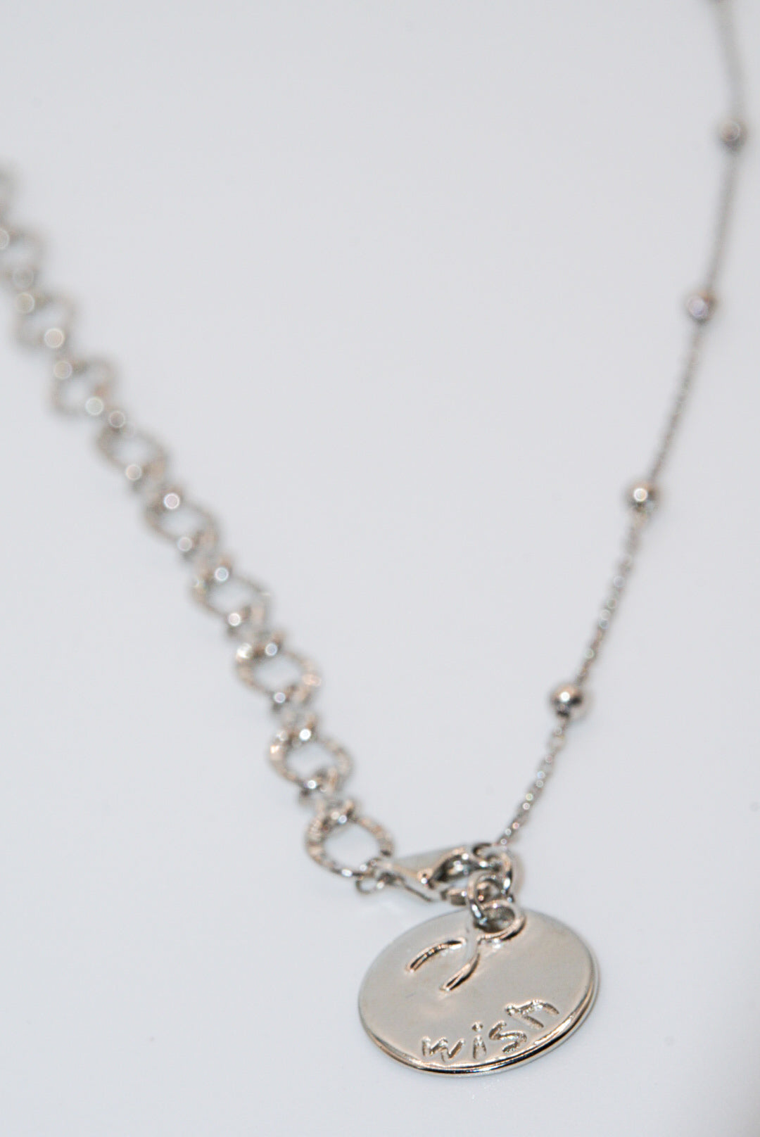 Sterling Silver Wish Necklace