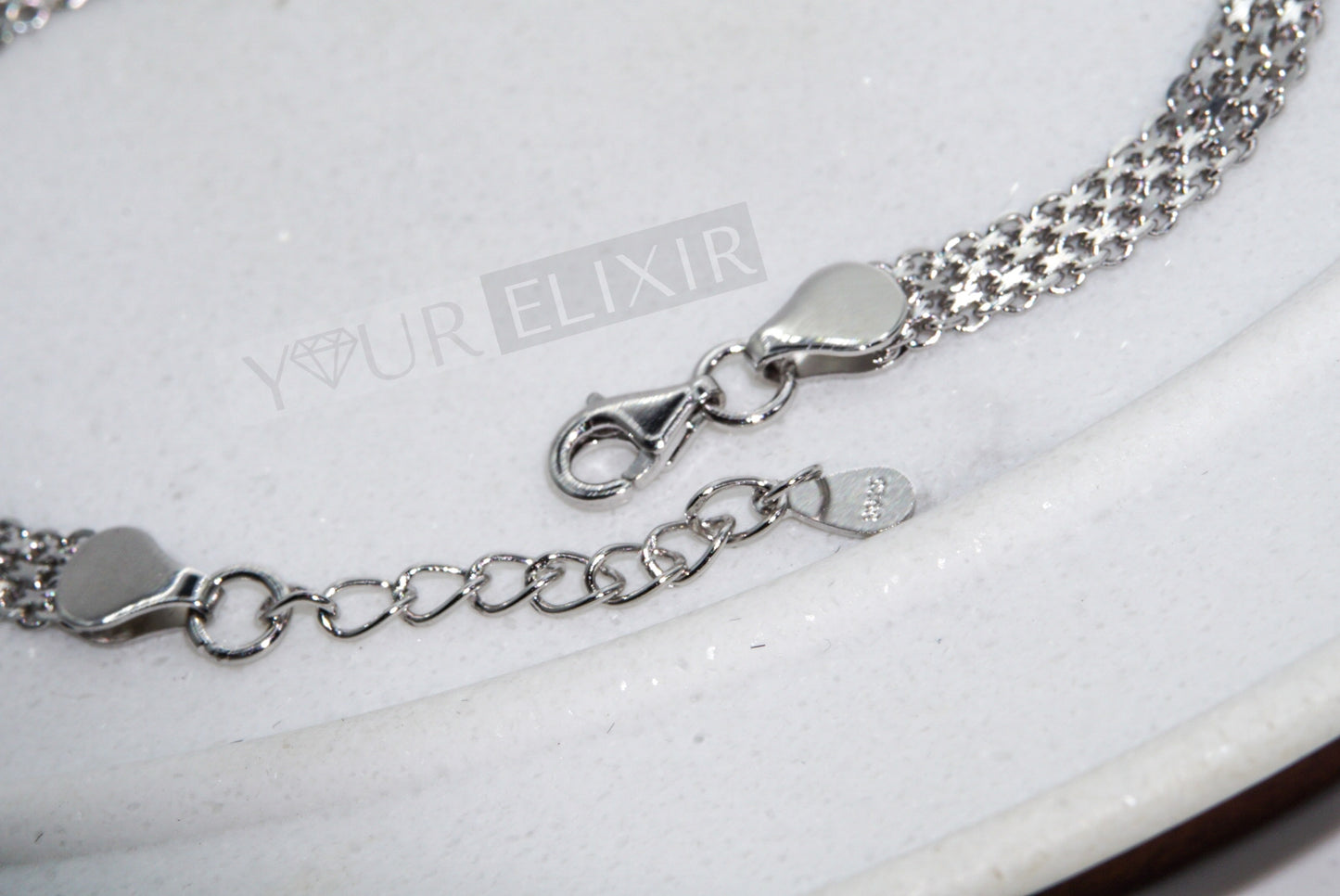 Pulsera Afrodita en plata de ley